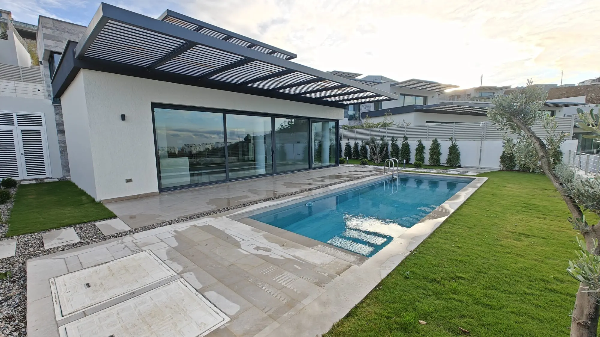 Pool area